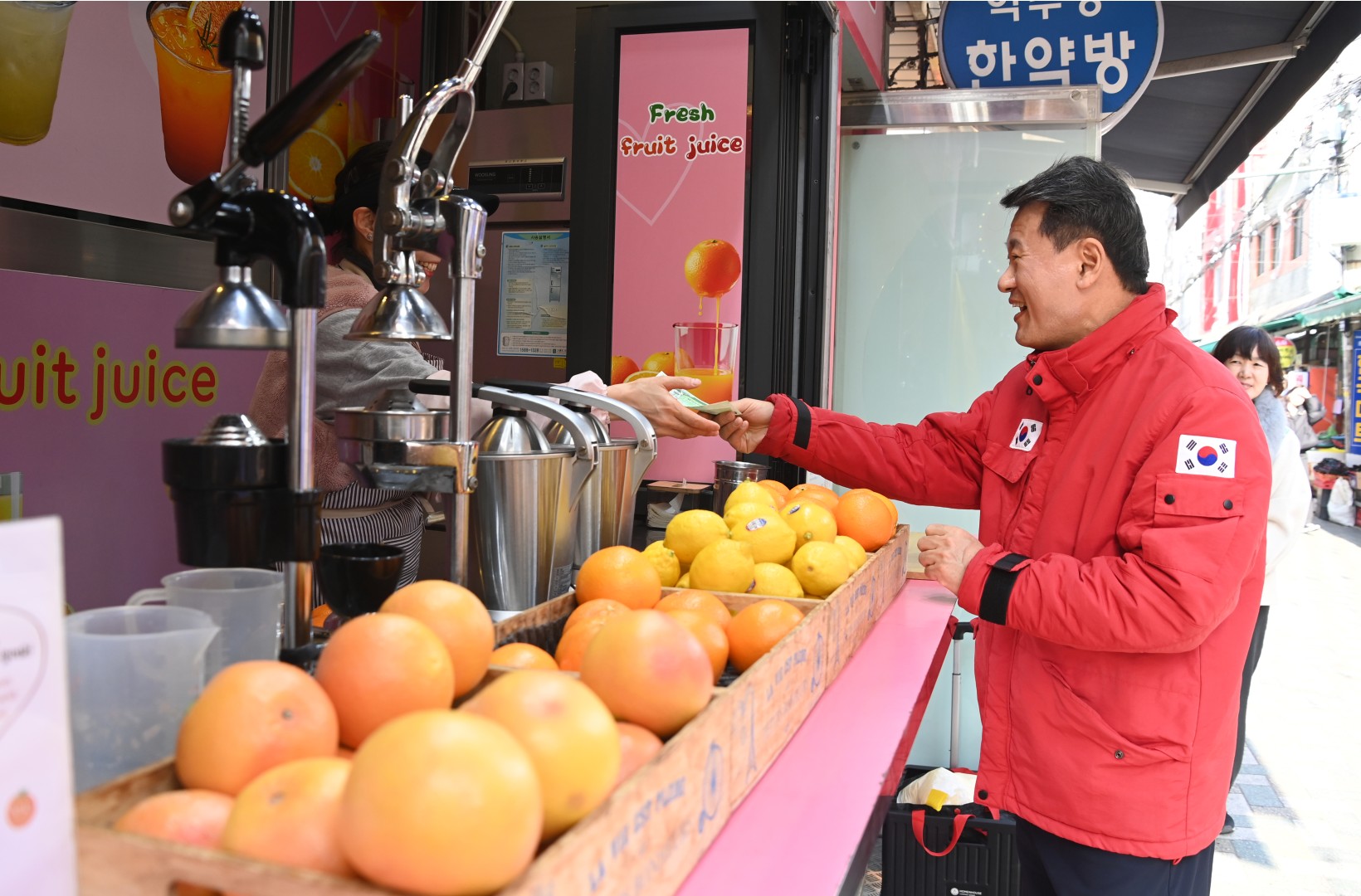 전통시장 방문(해운대시장) 19