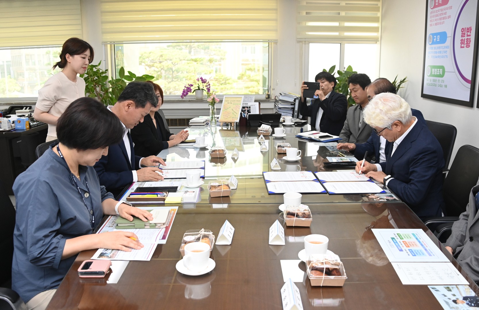 한국복지사이버대학교 직원교육 협약식 3