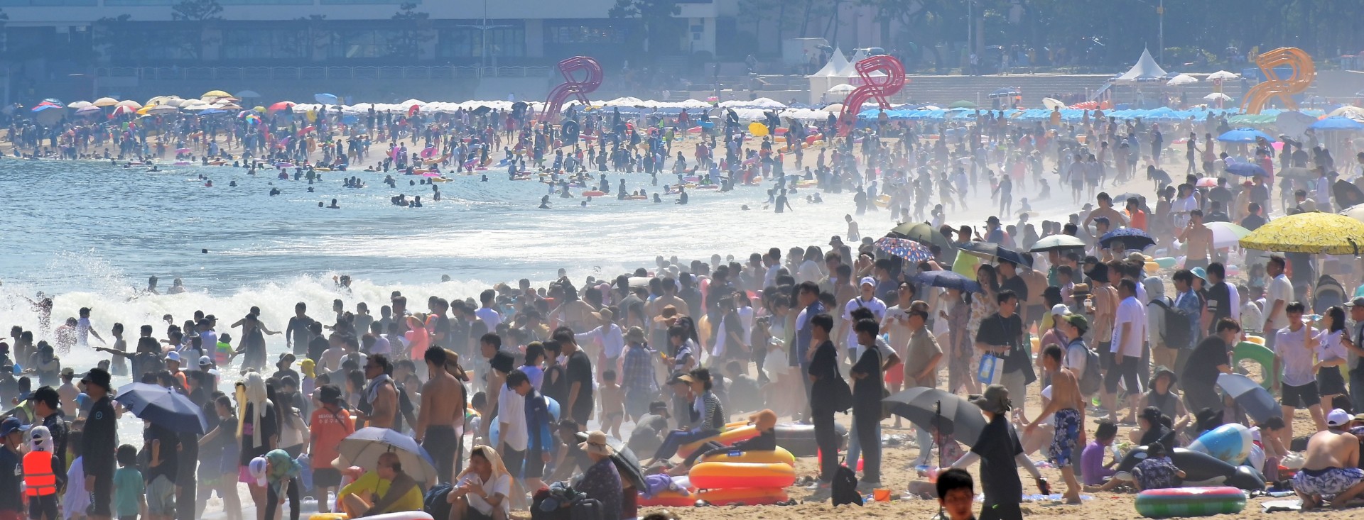 해운대해수욕장 스케치 13