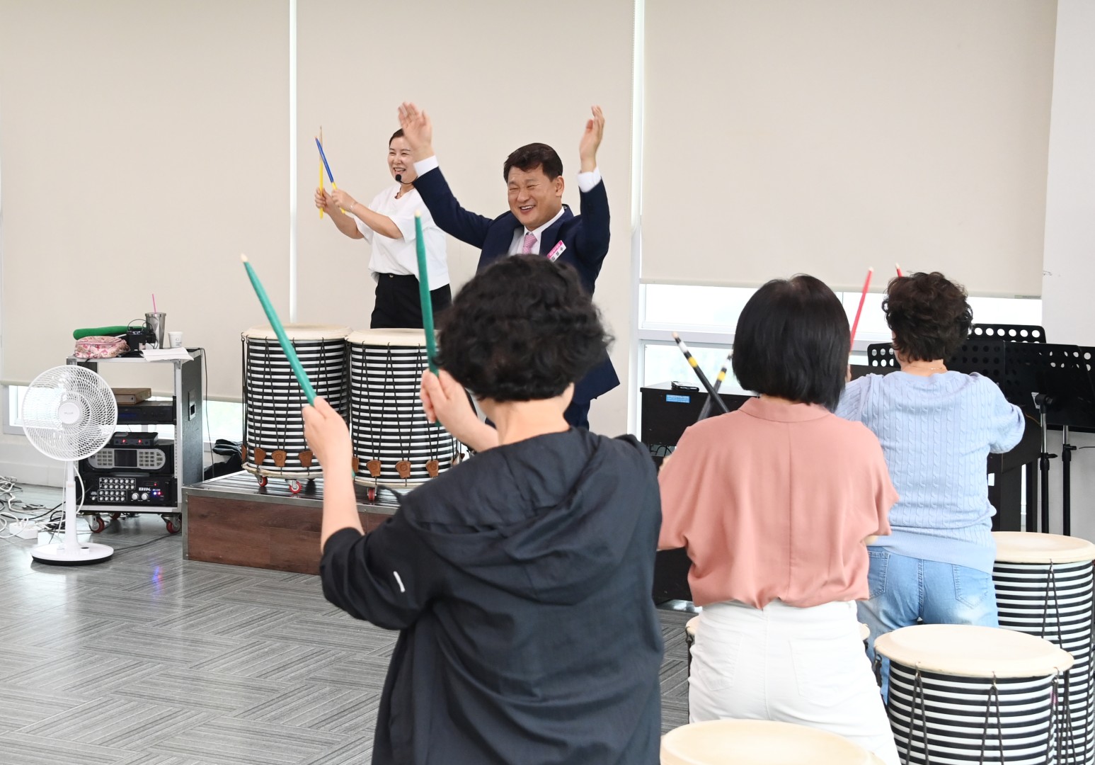 취임 첫 일정(어진샘노인종합복지관) 14