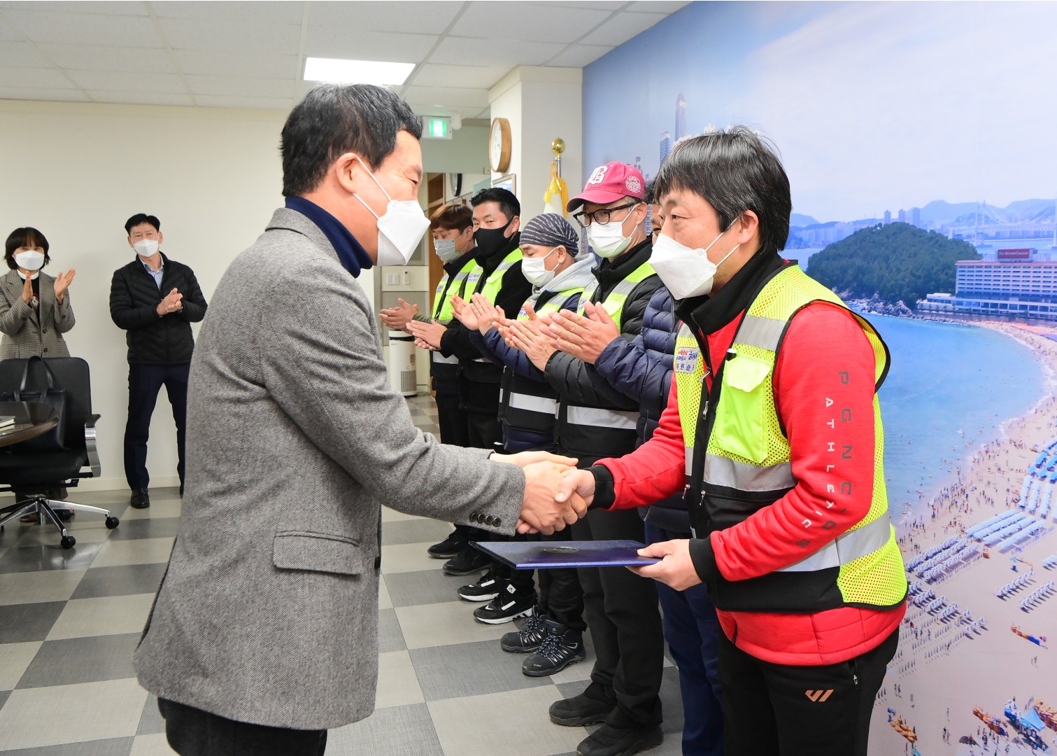 환경공무직 시상 2
