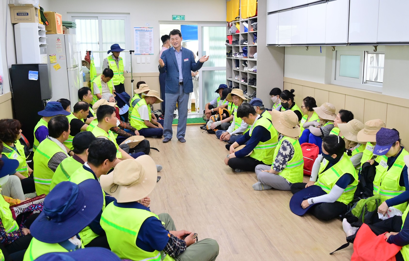 해수욕장 운영 유관기관 근무자 격려(해운대) 5