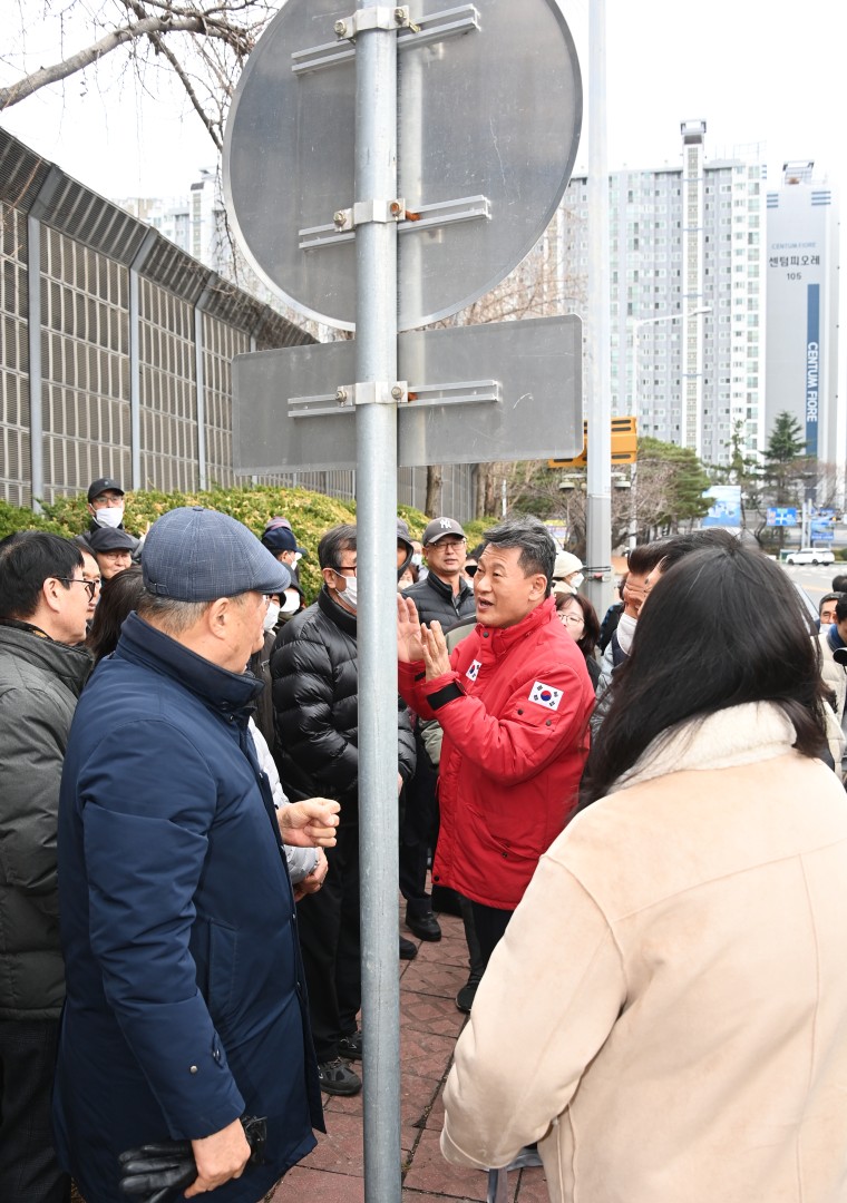 현장 속으로 구민 곁으로(반여,재송) 8