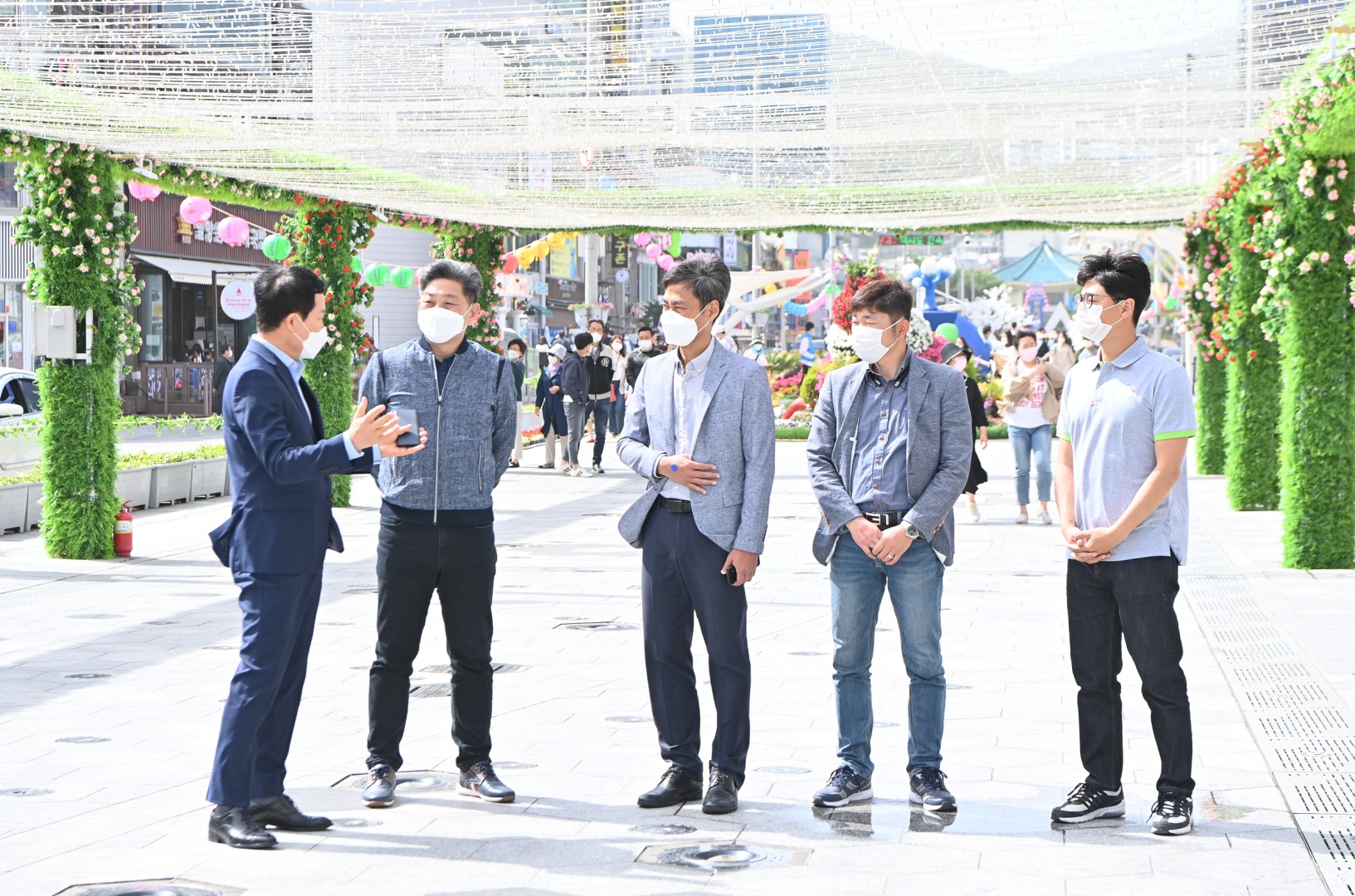 고성군 모래전시회방문 8