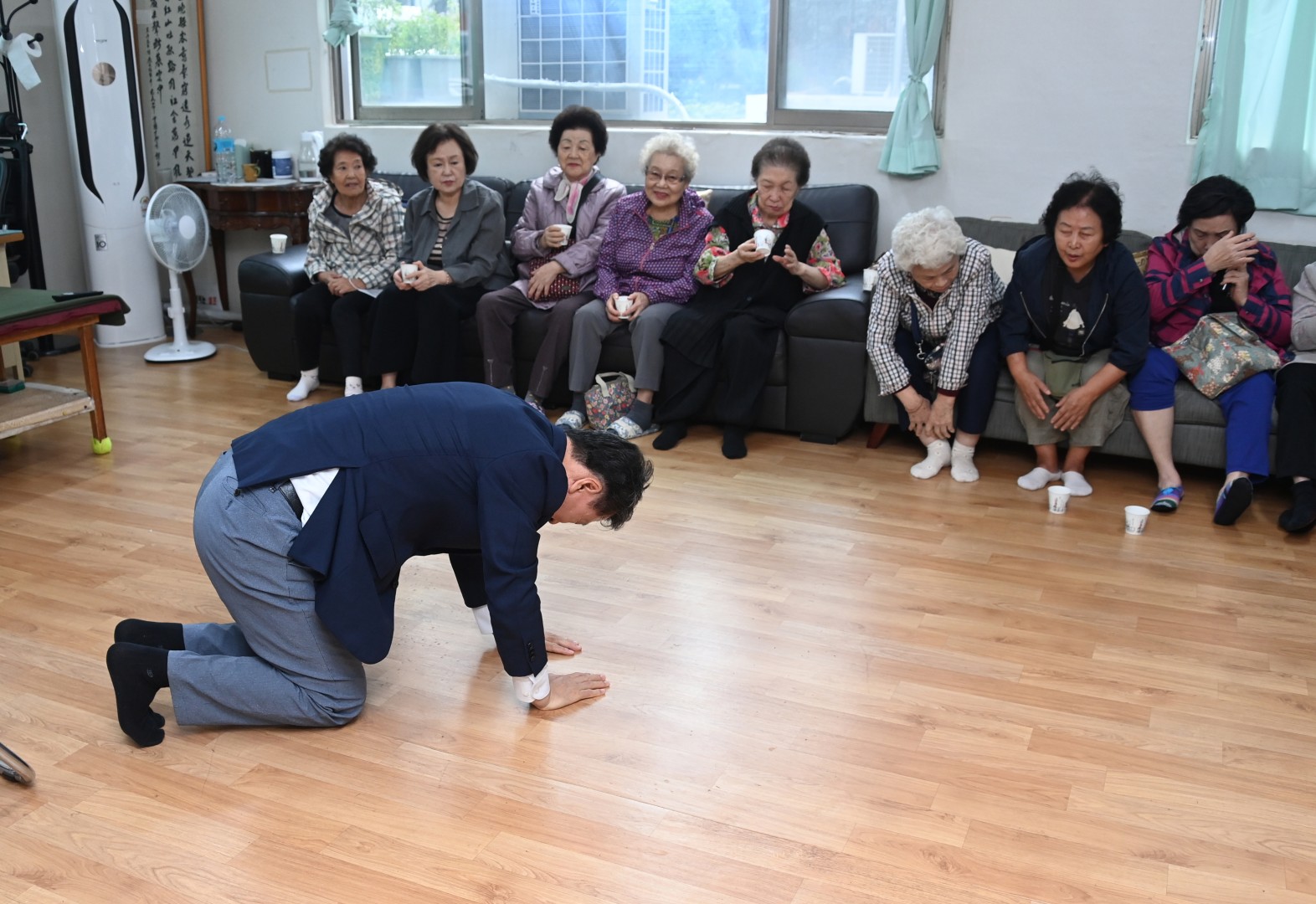 경로당 방문(대우1차,상록아파트) 9