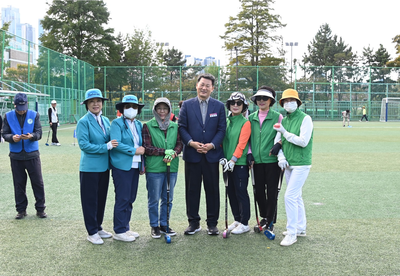 구청장배 그라운드골프대회 15