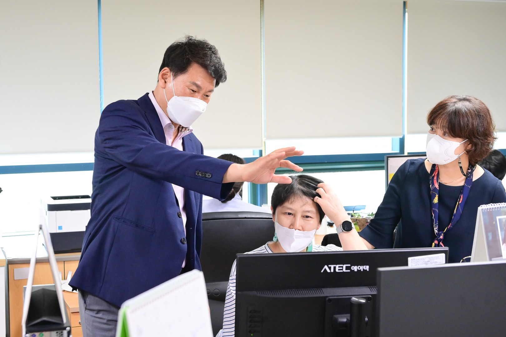 해운대 보건소 격려방문 5
