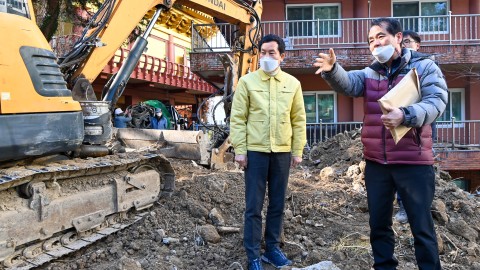 여가녹지 및 산지복구사업 현장방문