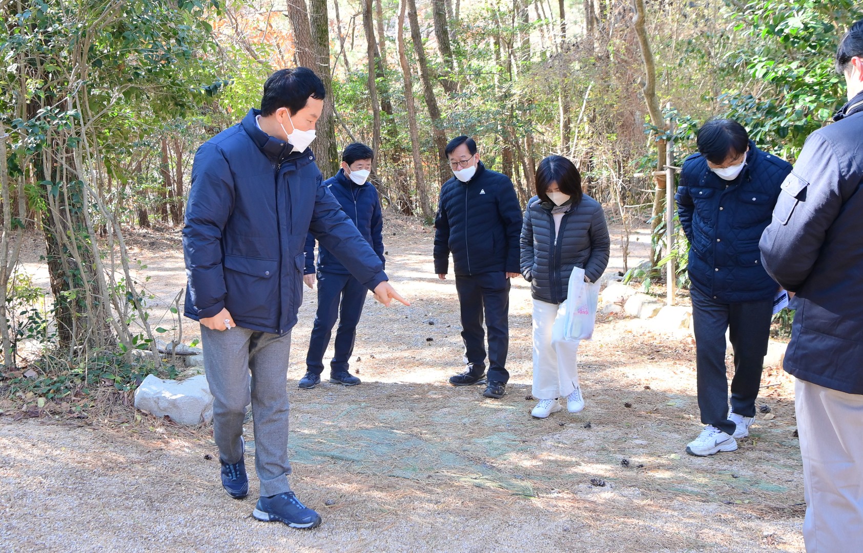 장산계곡 점검 6