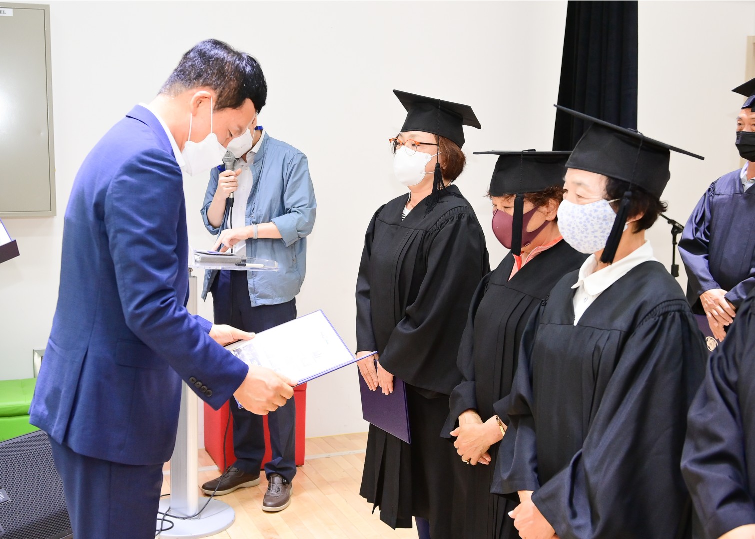 반송1동 도시재생대학 수료식 12