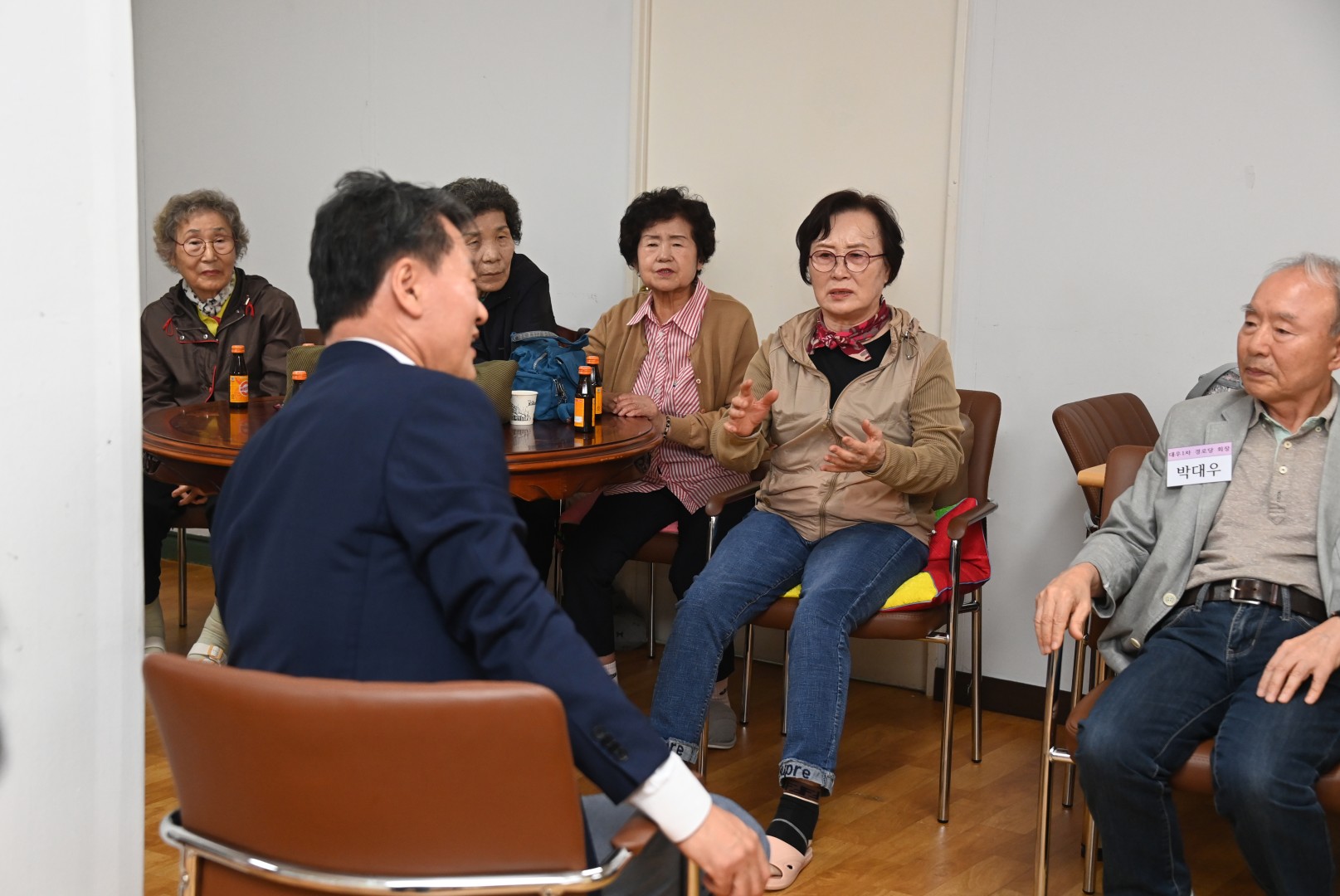 경로당 방문(대우1차,상록아파트) 4