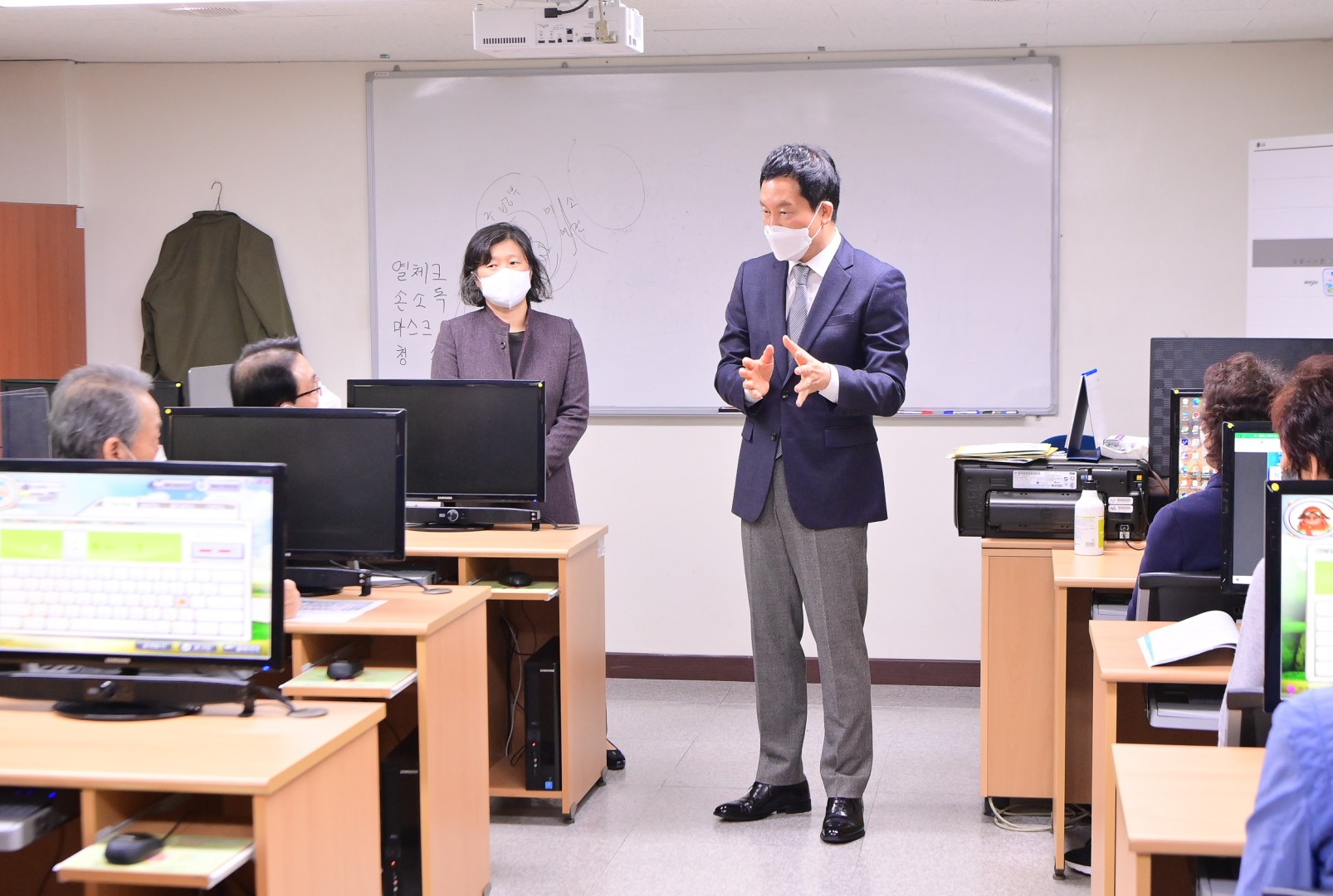 어진샘복지관방문 3