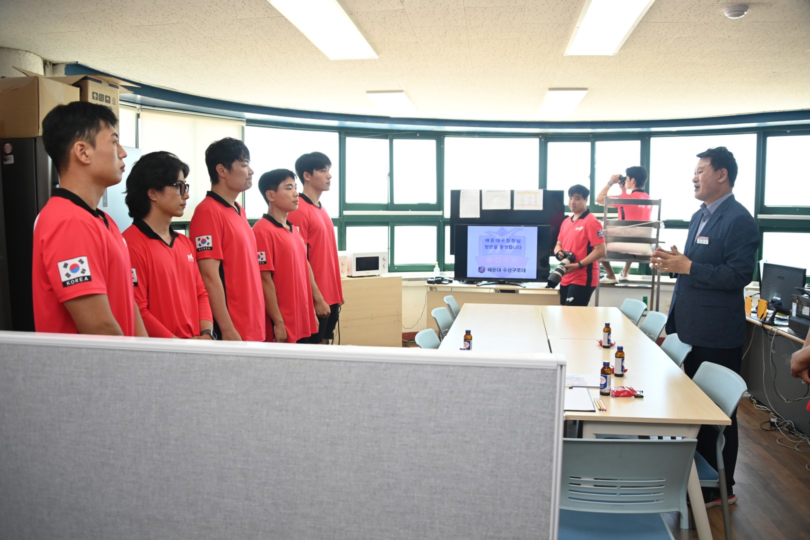 해수욕장 유관기관 근무자 격려 14