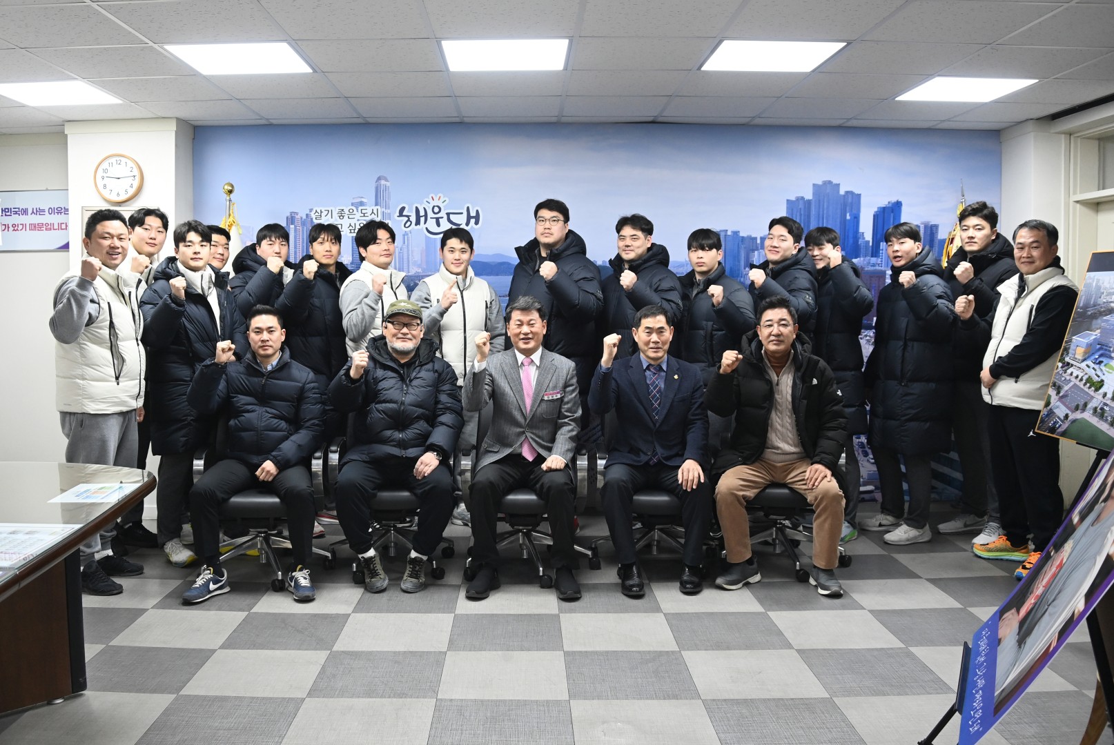 MG 새마을금고 씨름선수단 방문 3
