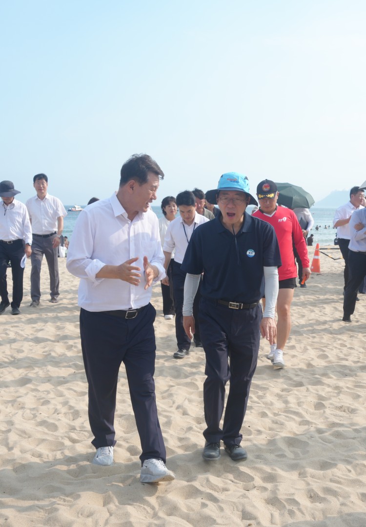해양수산부 장관 해수욕장 현장점검 및 격려 방문 27
