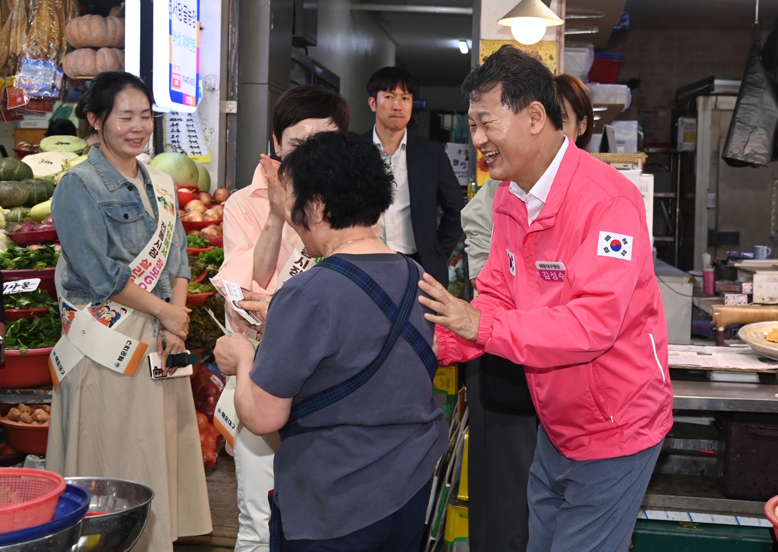 추석맞이 전통시장 방문(좌동재래시장) 12