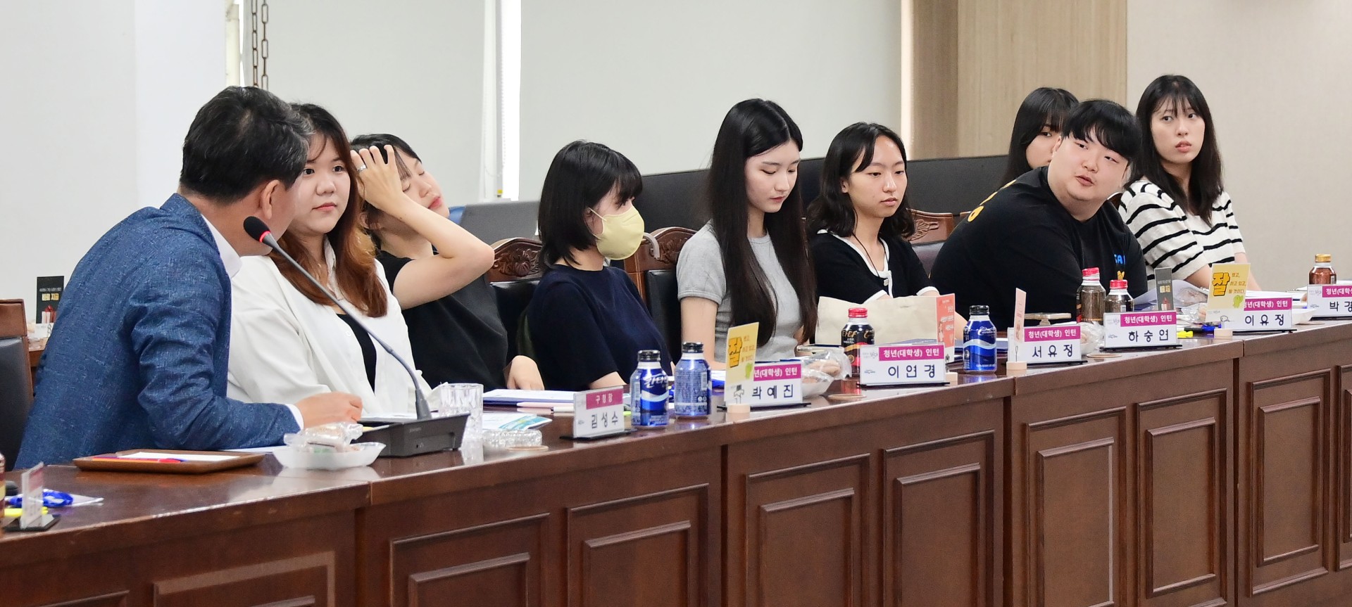 청년(대학생)인턴 수료식 18