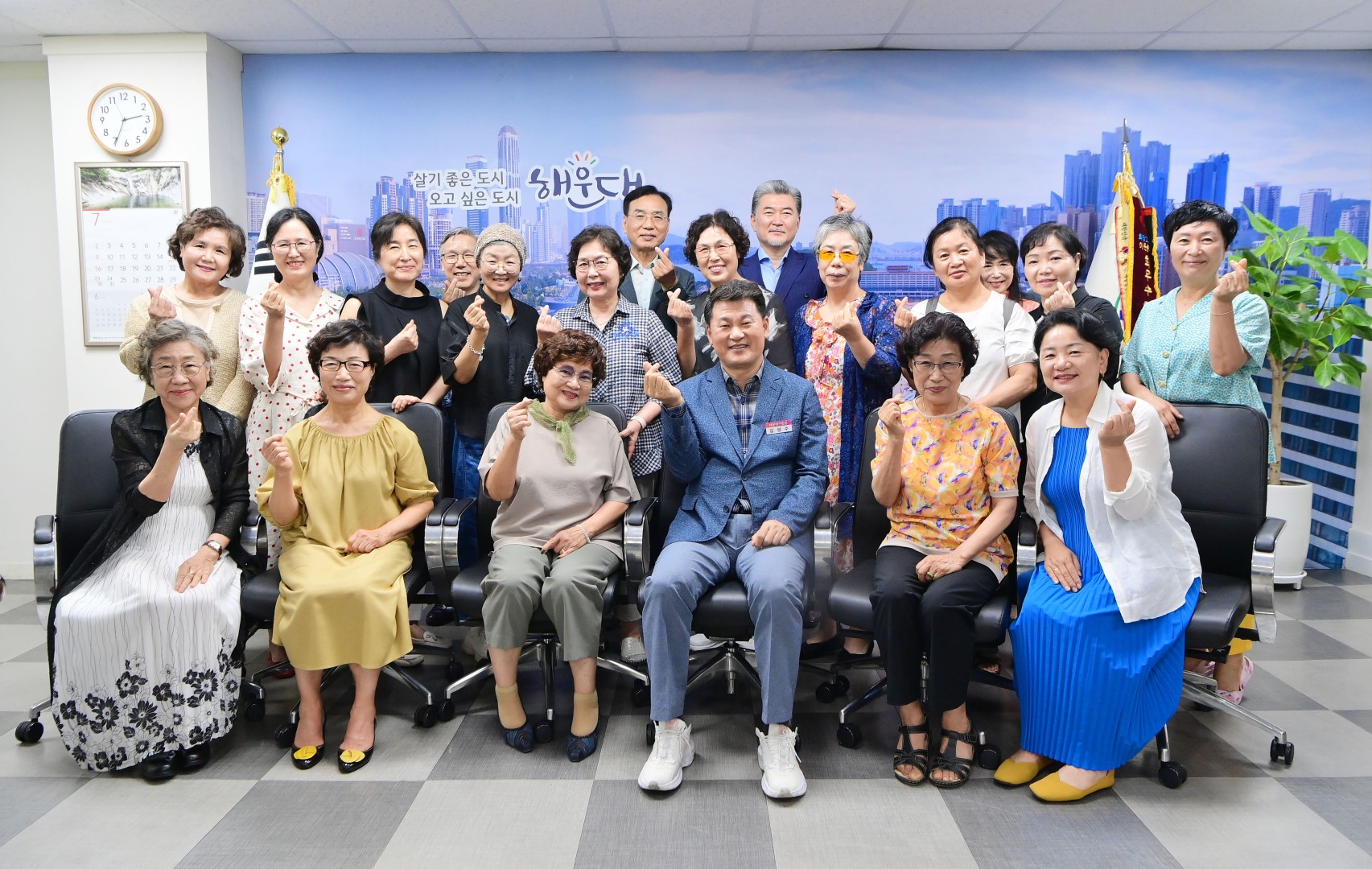 여성합창단 접견 4