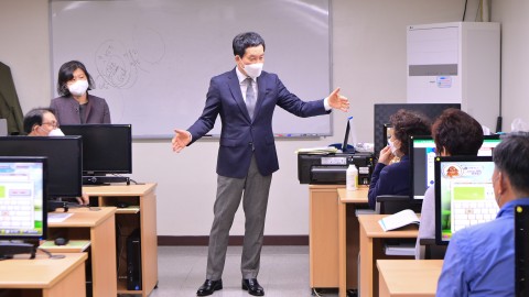 어진샘복지관방문