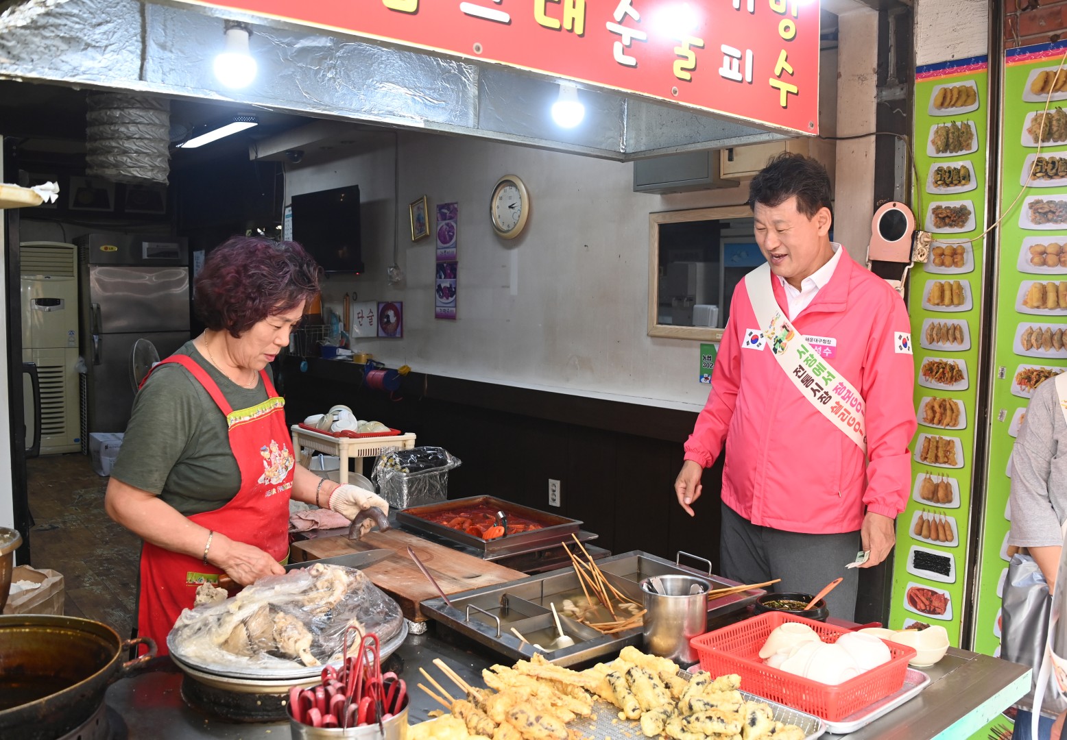 추석맞이 전통시장 방문(재송시장, 재송한마음시장) 2