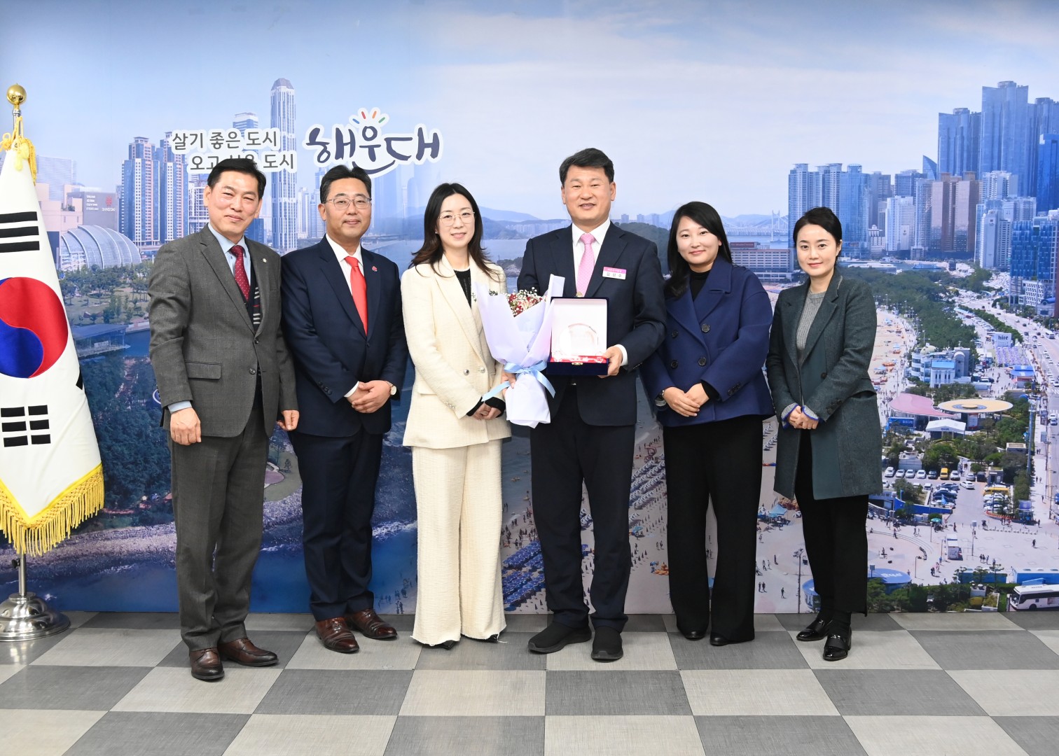 센텀초등학교 감사장 전달식 4