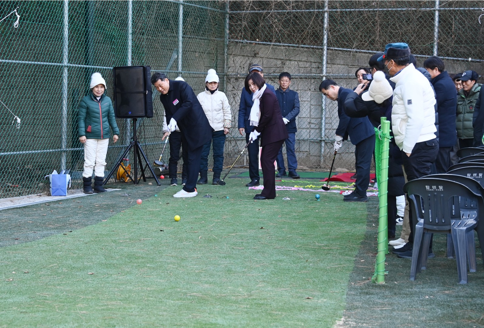 꽃다래공원 파크골프장 개장식 8