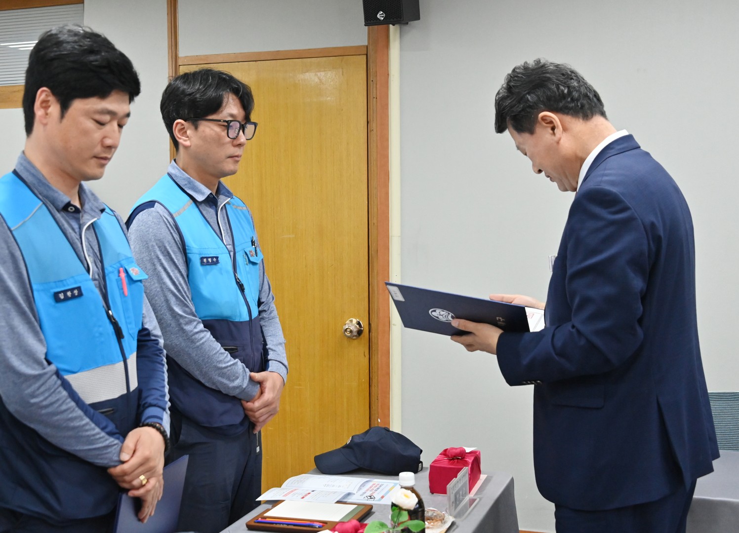 해운대형안부살핌 우편서비스사업 협약식 13