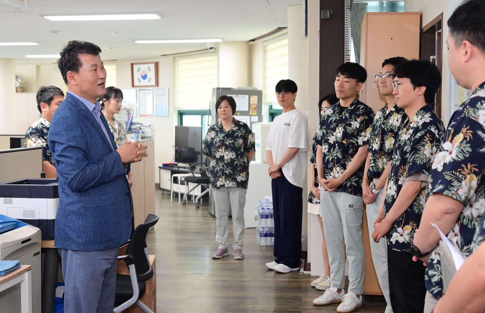 해수욕장 운영 유관기관 근무자 격려(해운대) 34