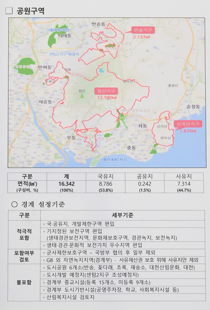 장산구립공원 지정 5