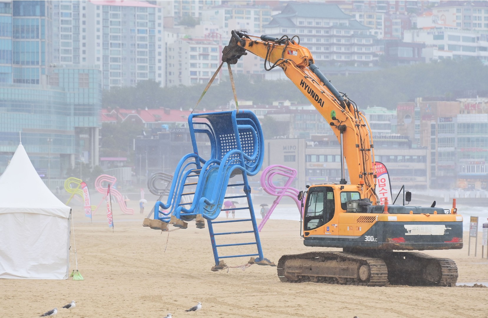 해운대해수욕장 폐장 14