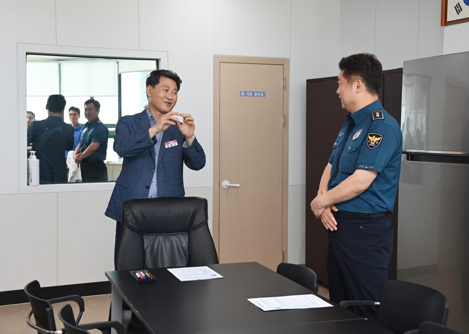 해수욕장 유관기관 근무자 격려 11