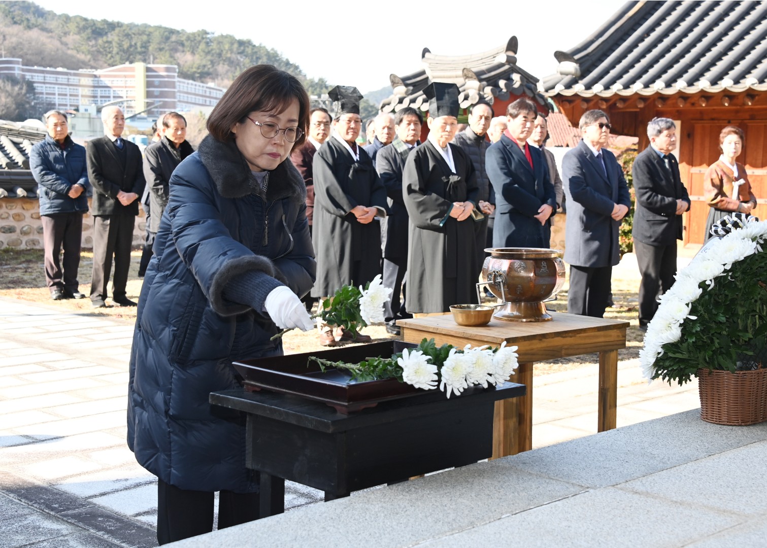반송 삼절사 신년 참배 17