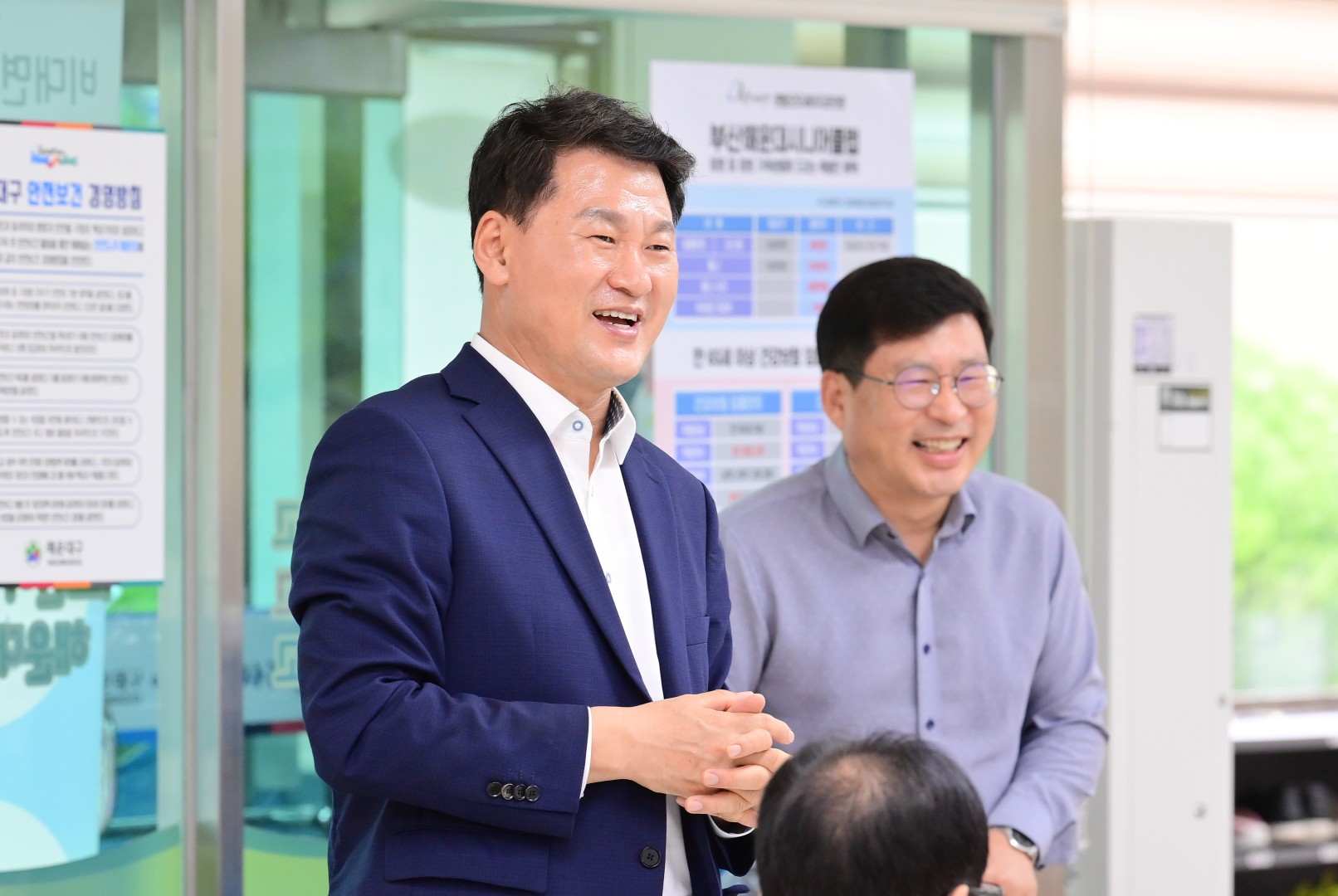 어르신공동작업장 격려방문 4