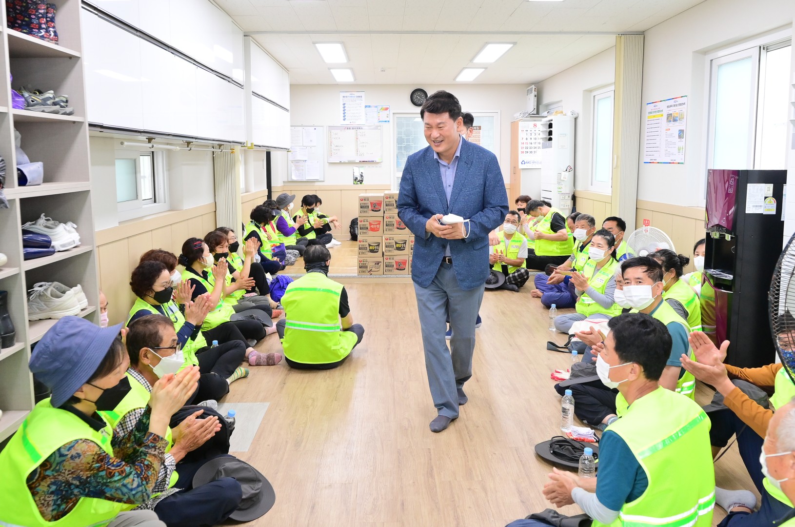 해수욕장 근무자 격려방문 5