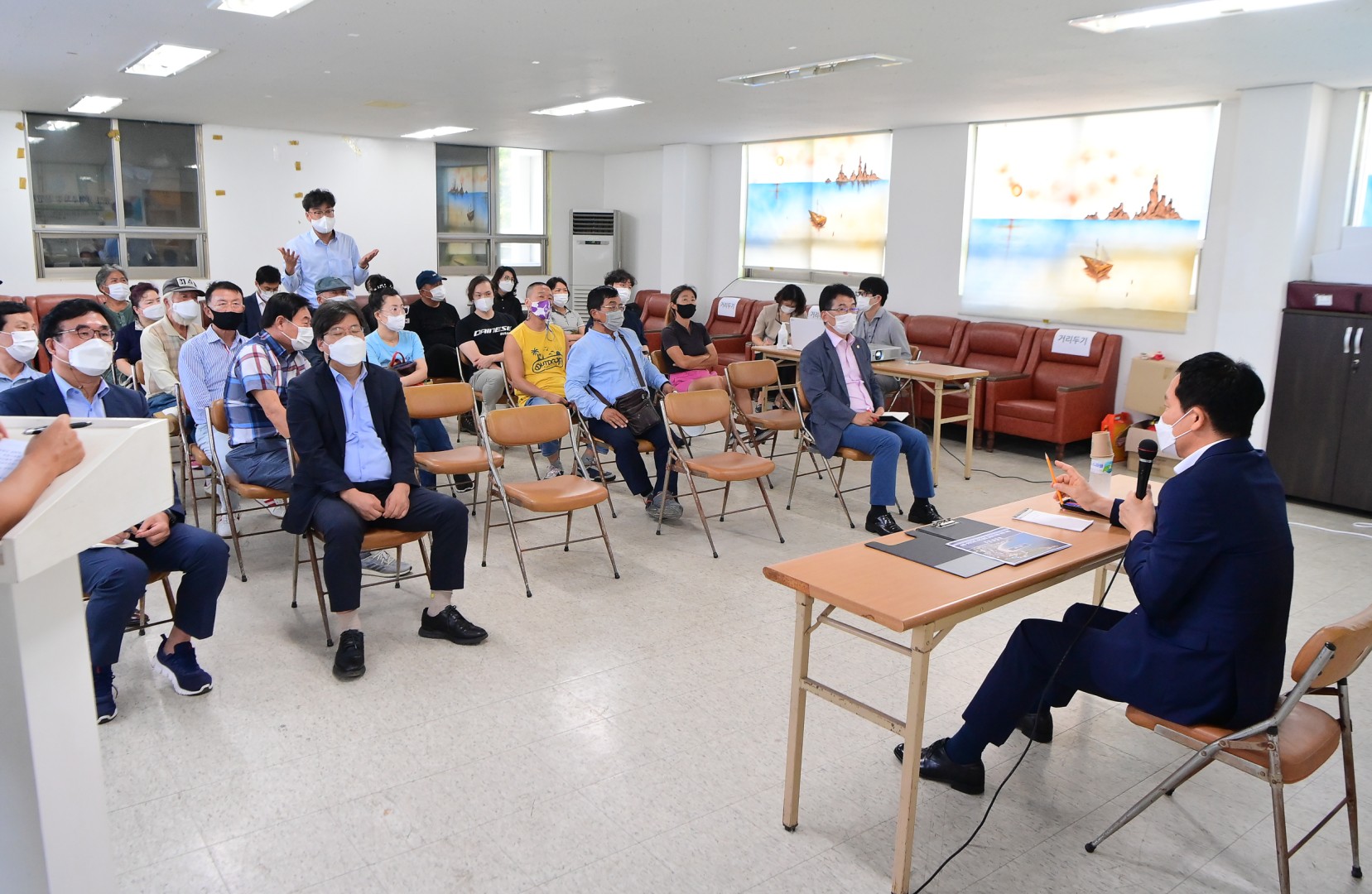 송정호안도로 주차장운영 7