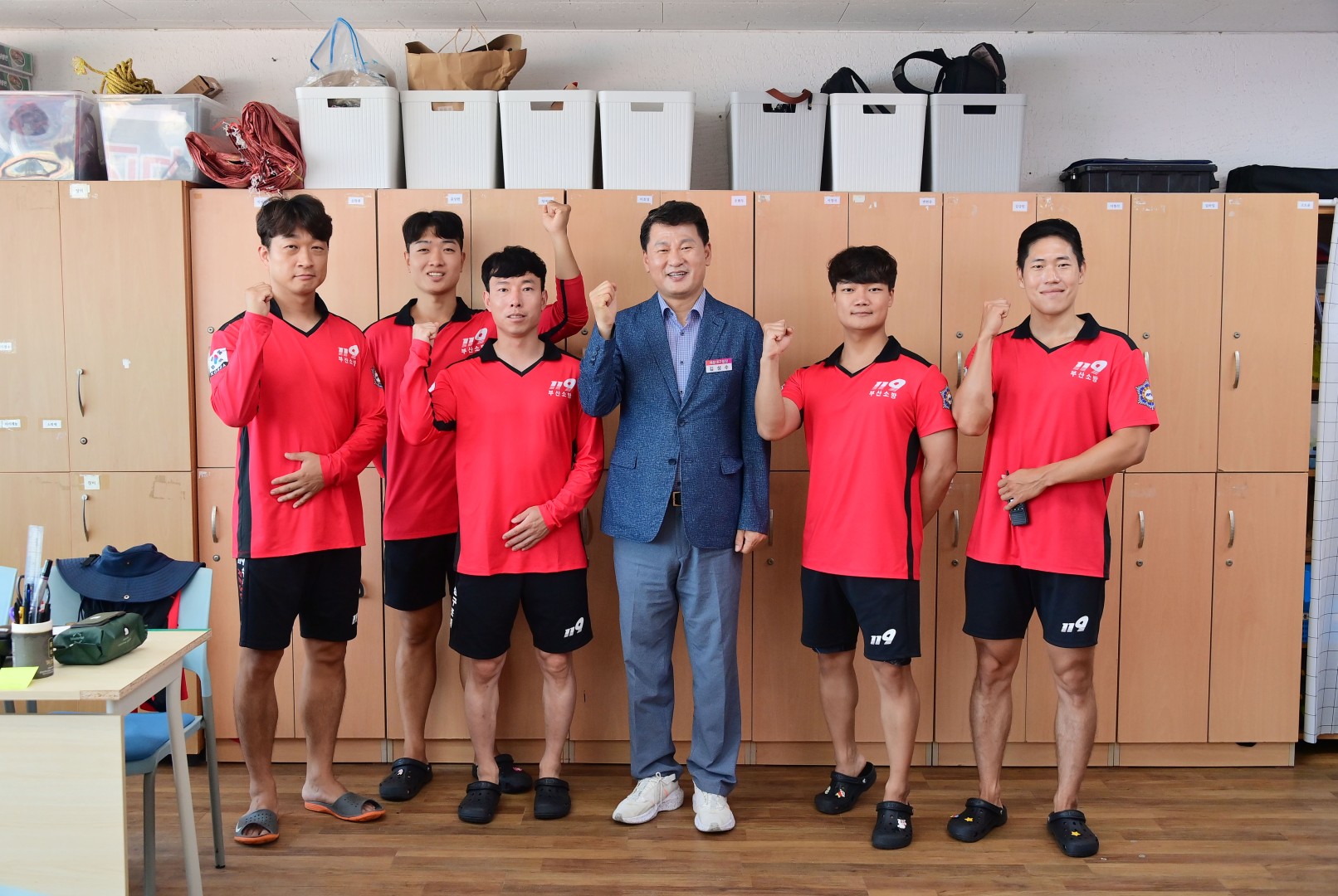 해수욕장 운영 유관기관 근무자 격려(해운대) 30