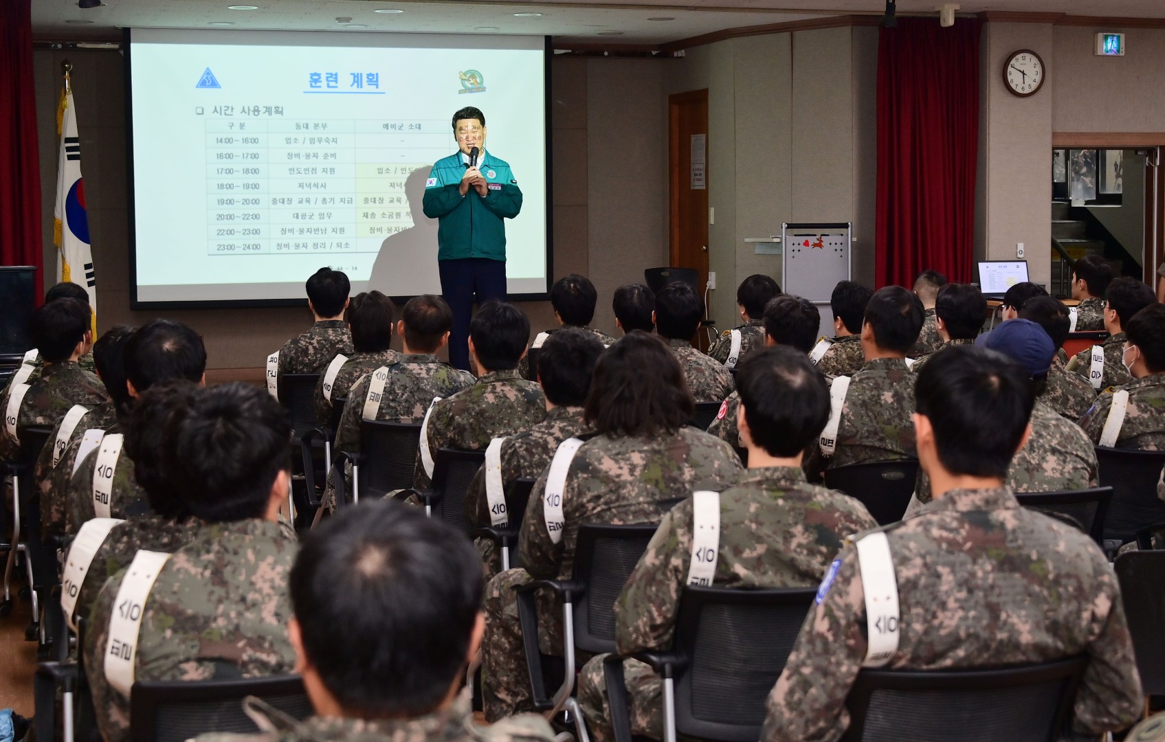 예비군 훈련 방문 격려 11