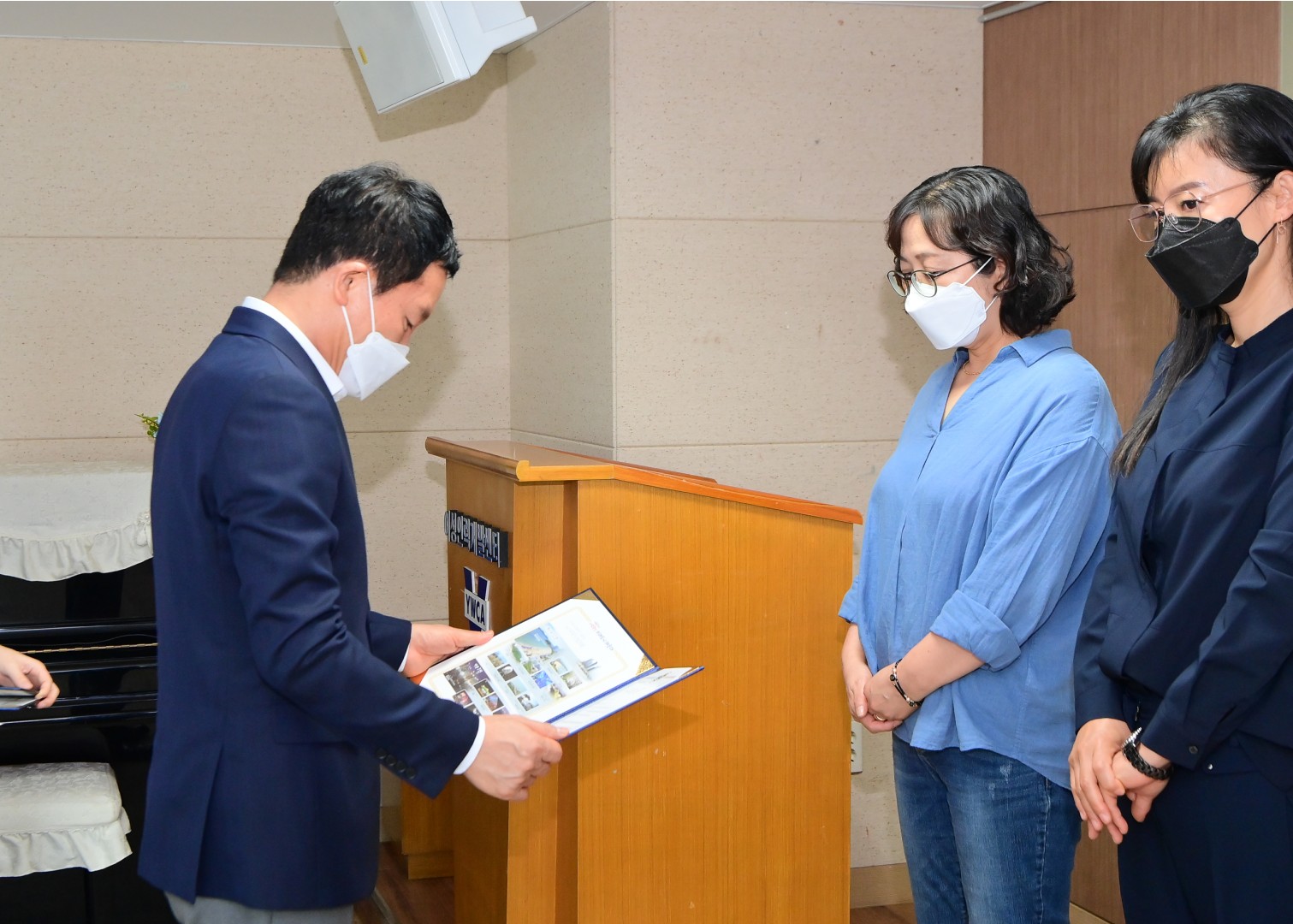 해운대구 재능 일자리사업 수료식 13