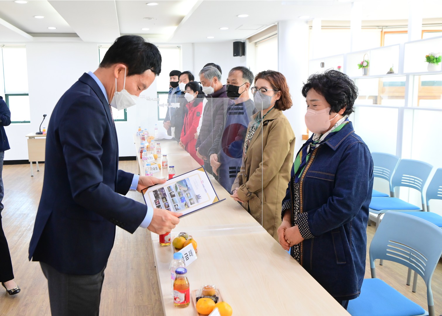 해수욕장 유공 표창수여 15