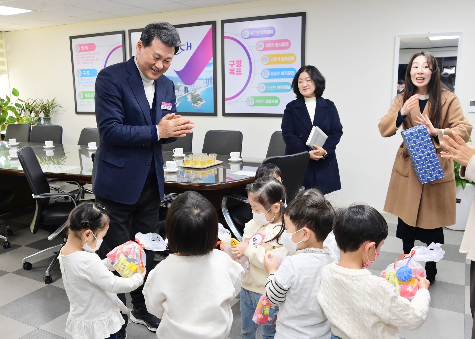 성금전달식(가정어린이집연합회) 2