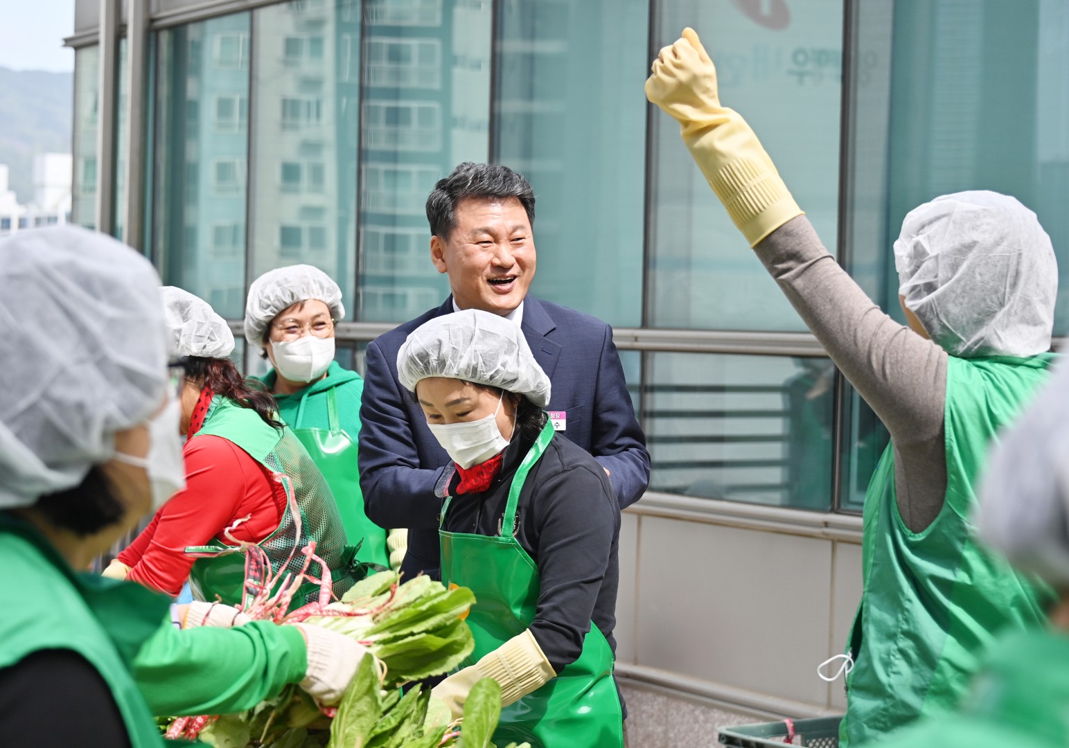 새마을부녀회 사랑나눔 계절김치 담그기 3