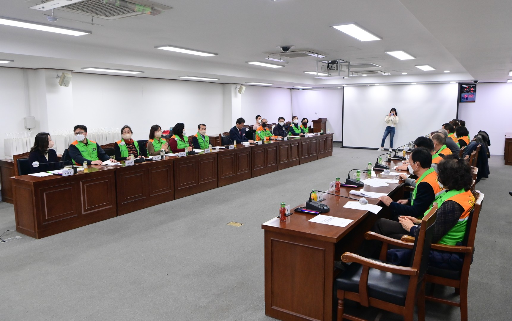 자율방재단장 이취임식 및 위촉식 3