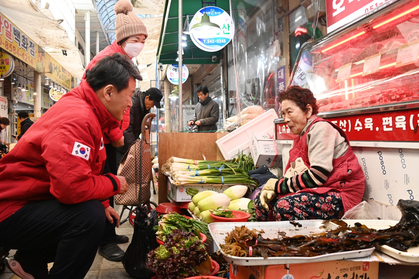 설 맞이 전통시장방문(반송큰시장, 반송골목시장) 16