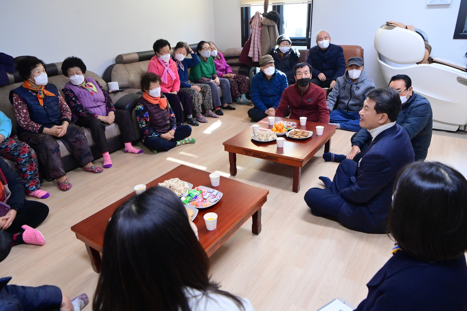 설맞이 경로당 방문 4