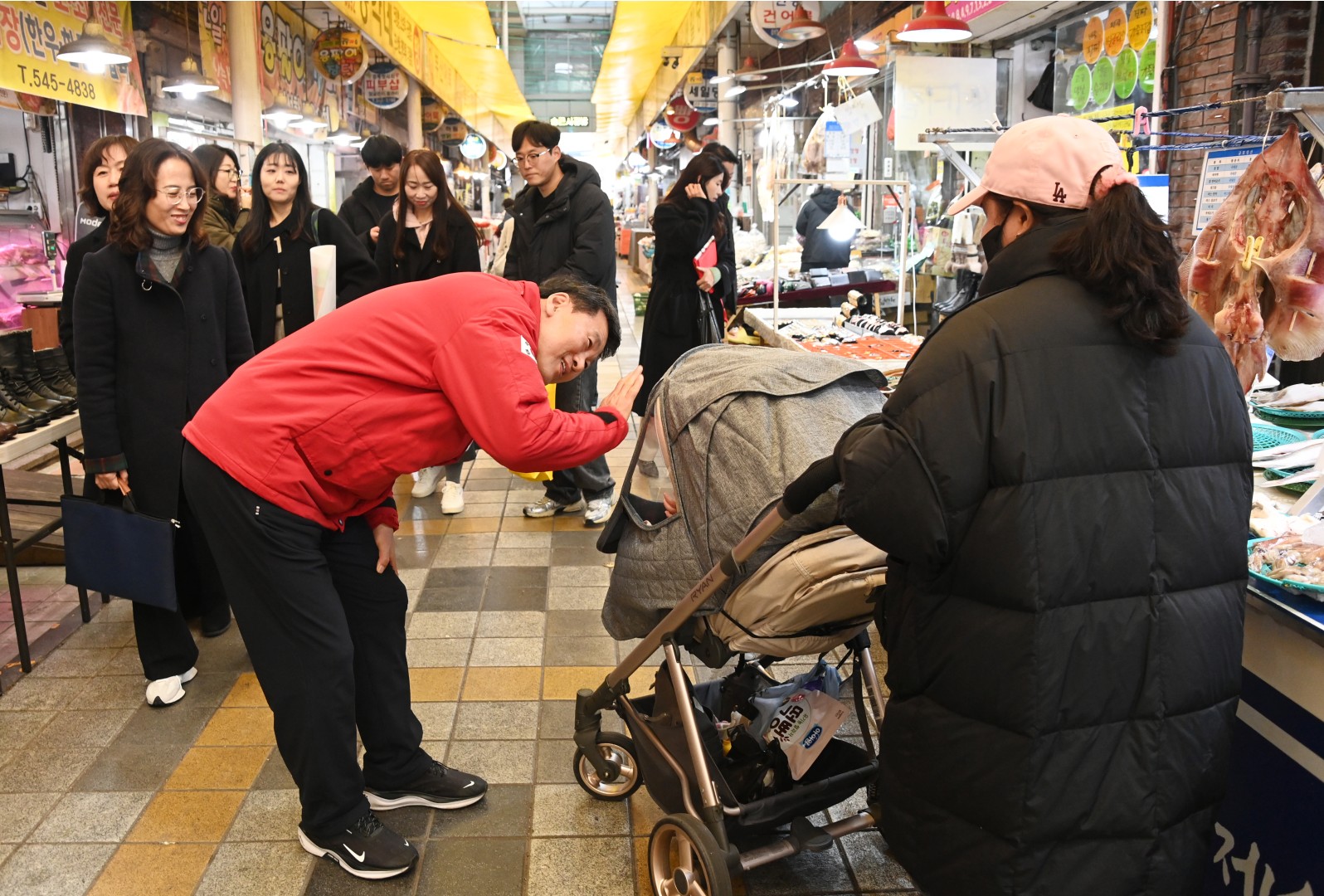 설 맞이 전통시장방문(반송큰시장, 반송골목시장) 5