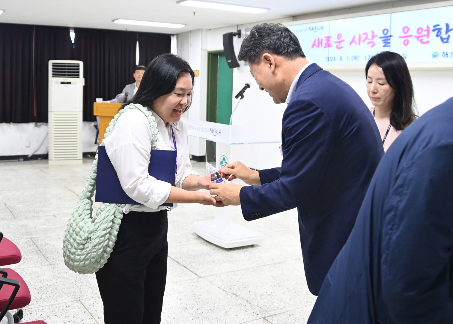 임용장 수여식(기술직 전입) 4
