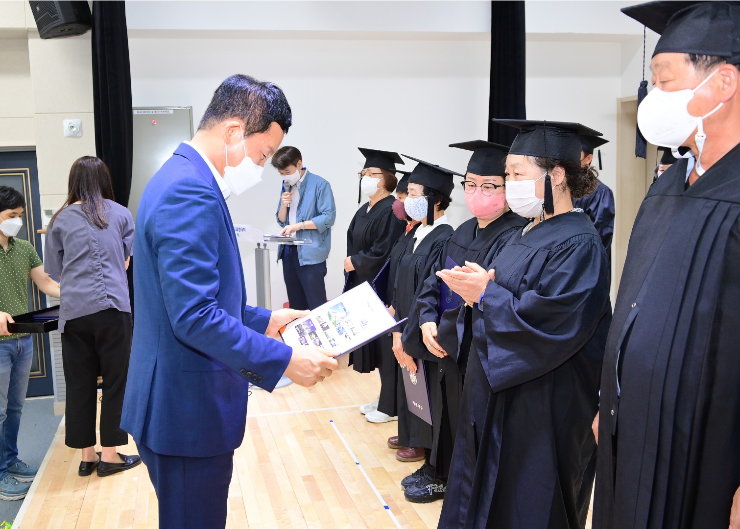 반송1동 도시재생대학 수료식 18