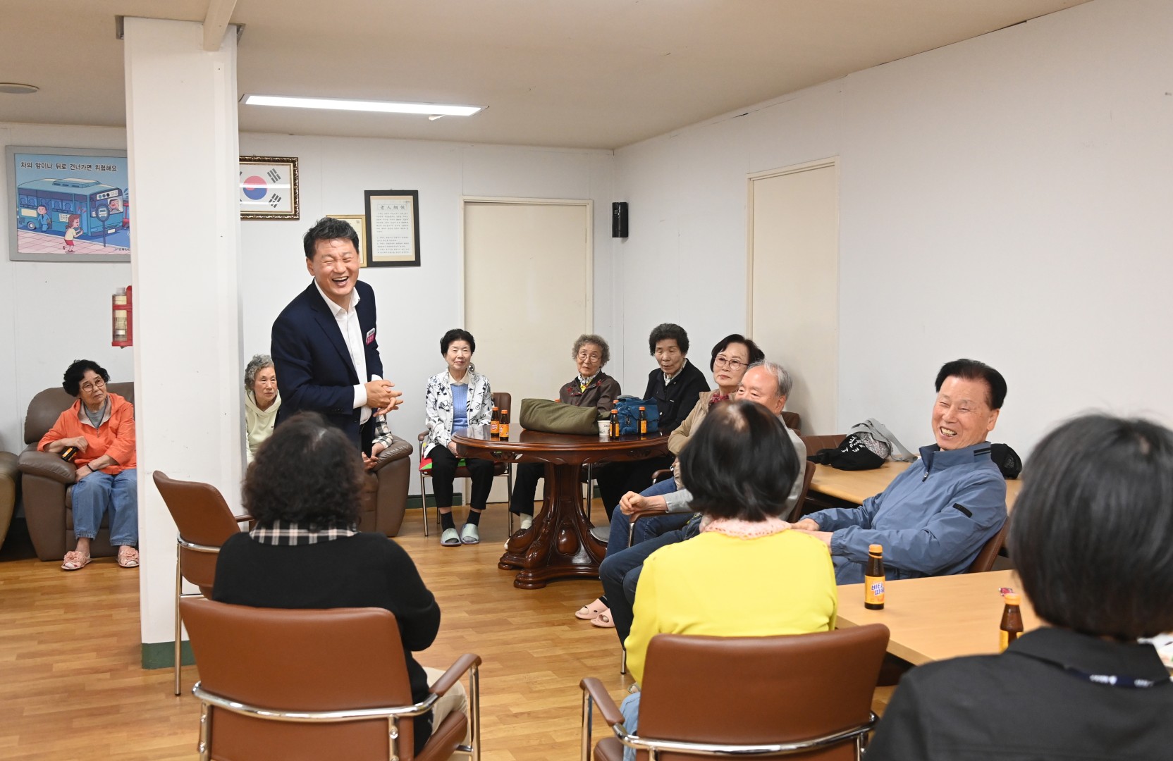 경로당 방문(대우1차,상록아파트) 2
