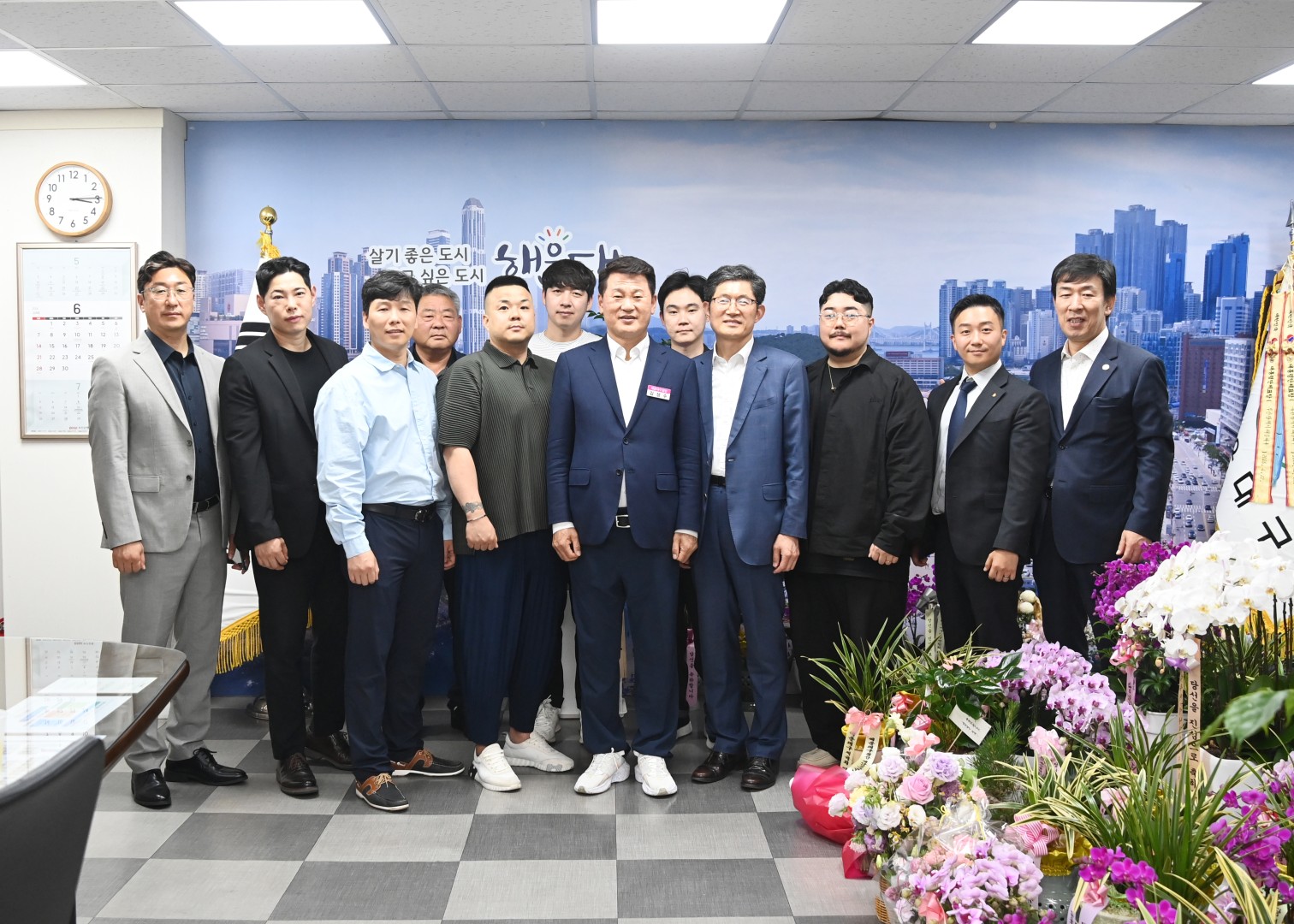 해운대구체육회 방문 2
