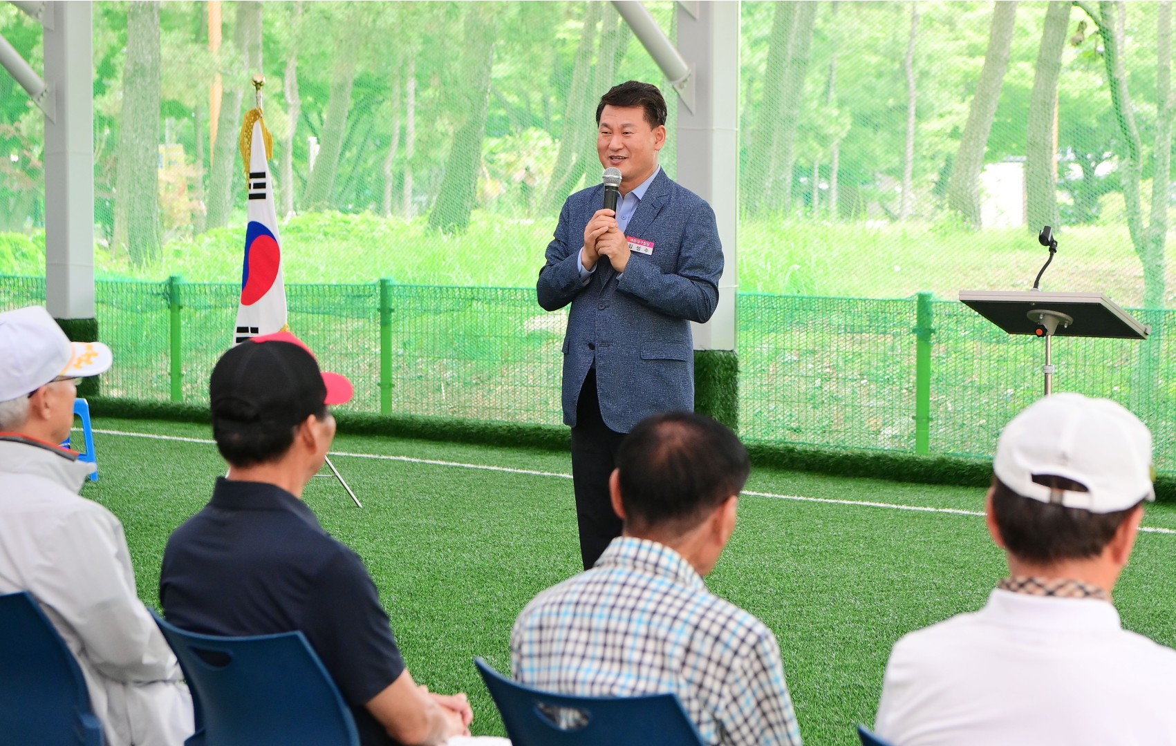 장산게이트볼장 정비사업 기념행사 10